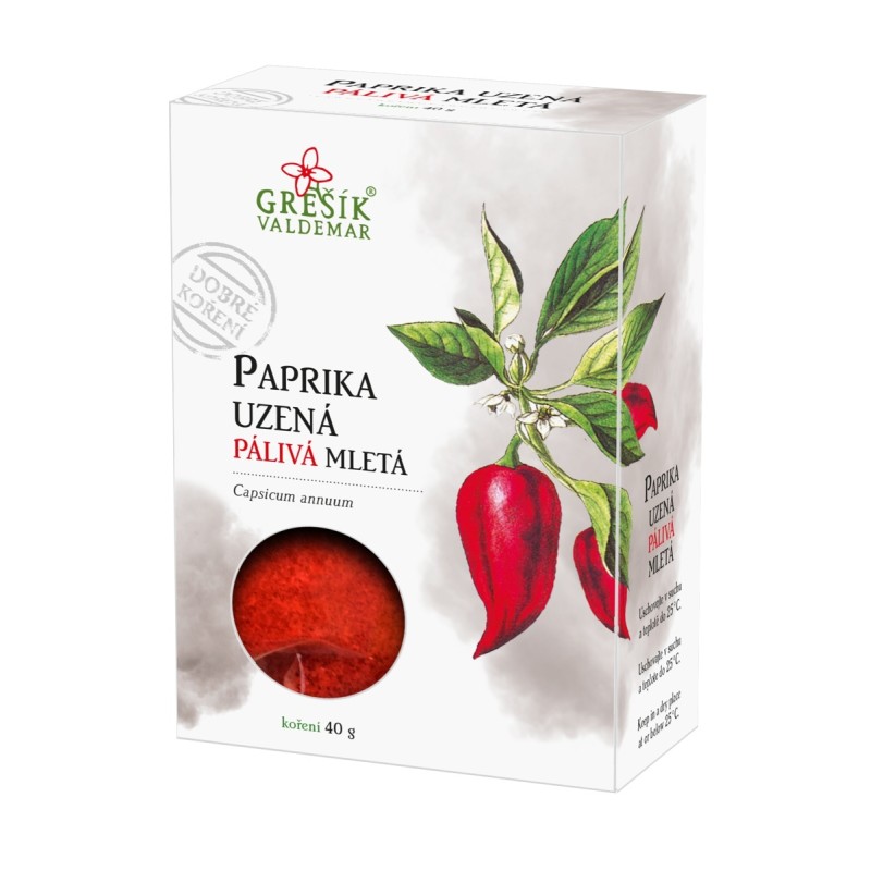 Grešík Paprika uzená pálivá mletá 40 g