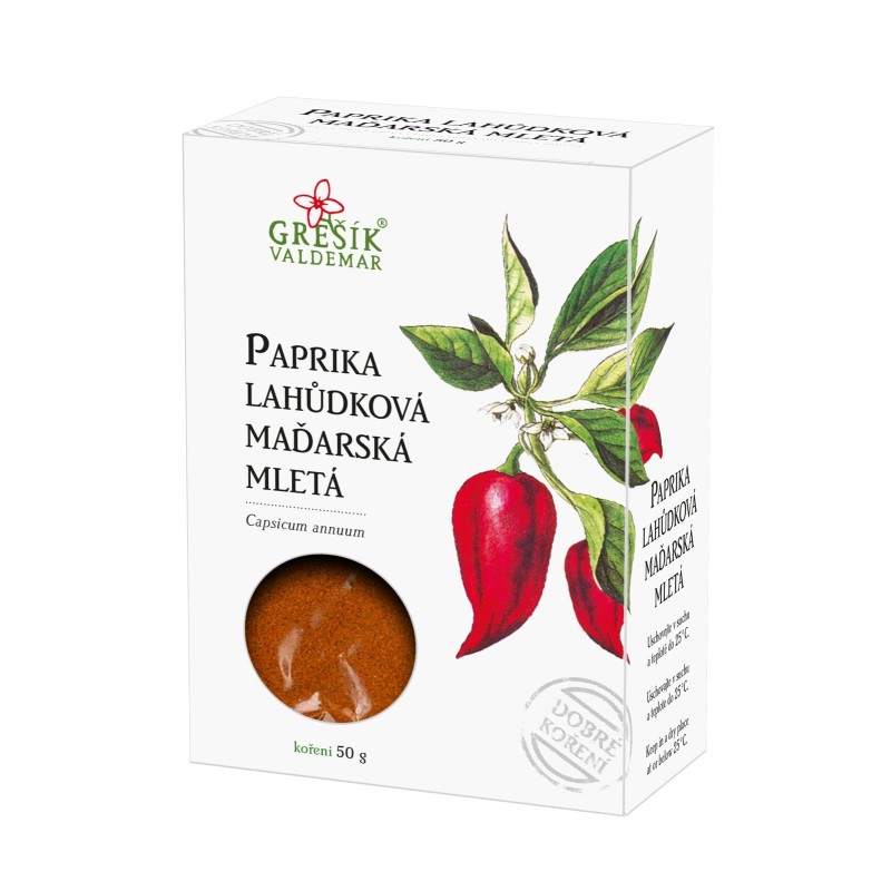 Grešík Paprika lahůdková maďarská mletá 50 g