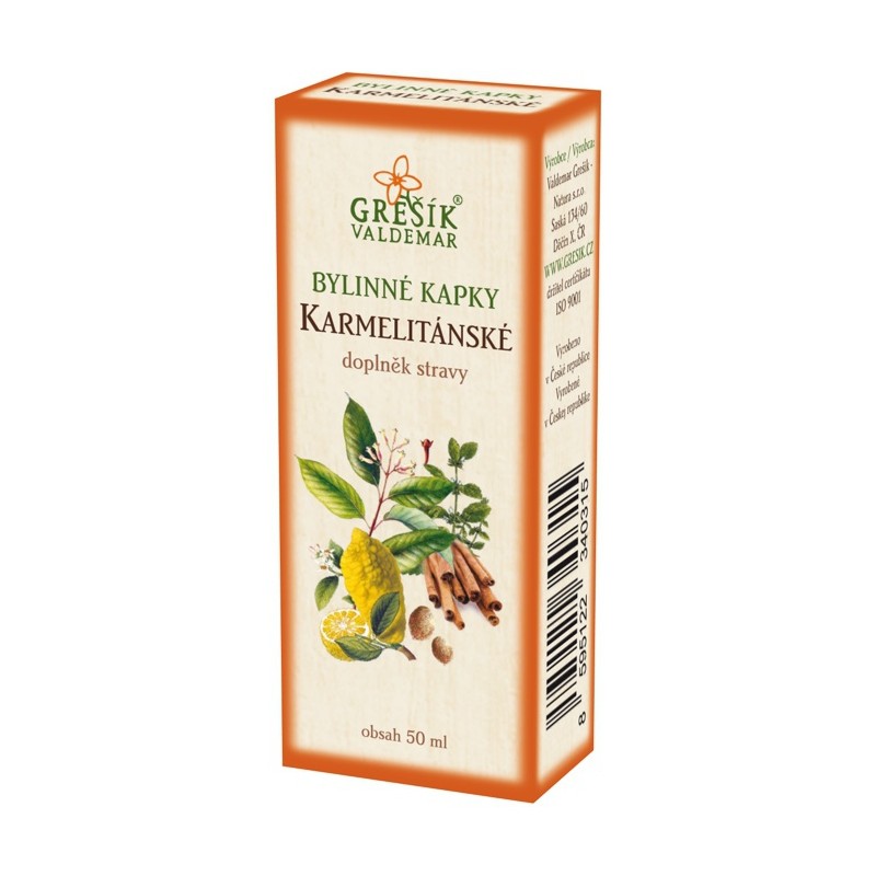 Grešík Karmelitánské kapky 50 ml