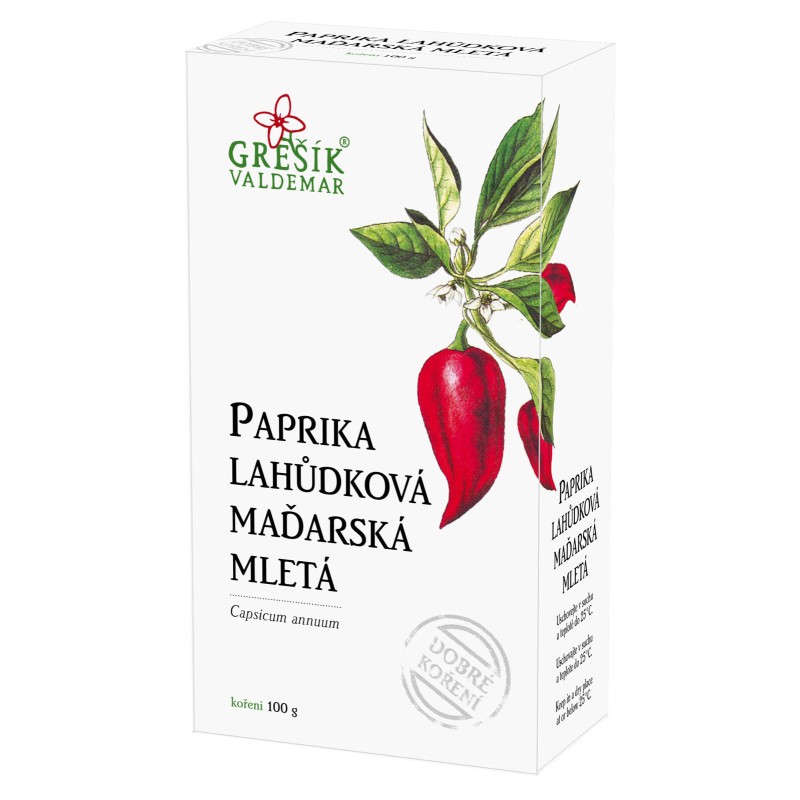 Grešík Paprika lahůdková maďarská mletá 100 g