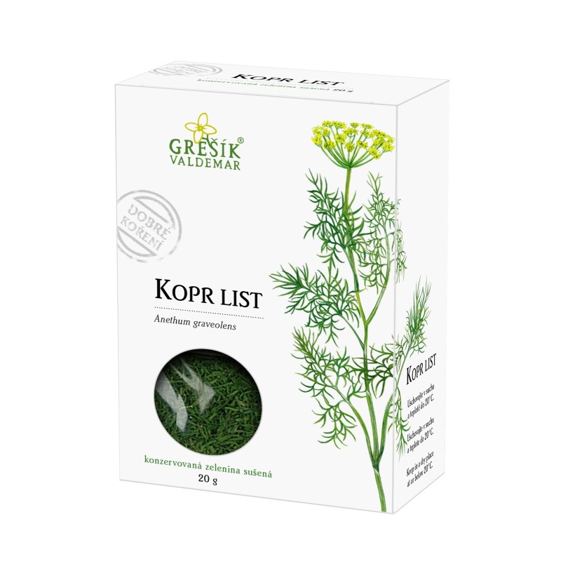 Grešík Kopr list 20 g