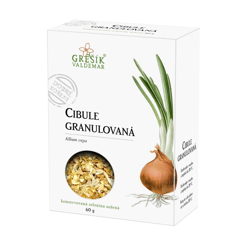 Grešík Cibule granulovaná 60 g Dobré koření