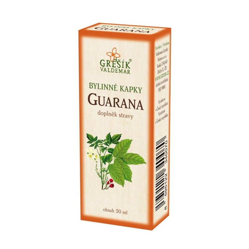 Grešík Guarana kapky 50 ml