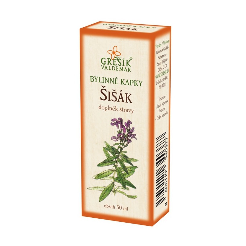 Grešík Šišák kapky 50 ml