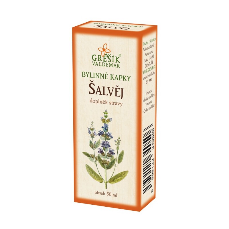 Grešík Šalvěj kapky 50 ml