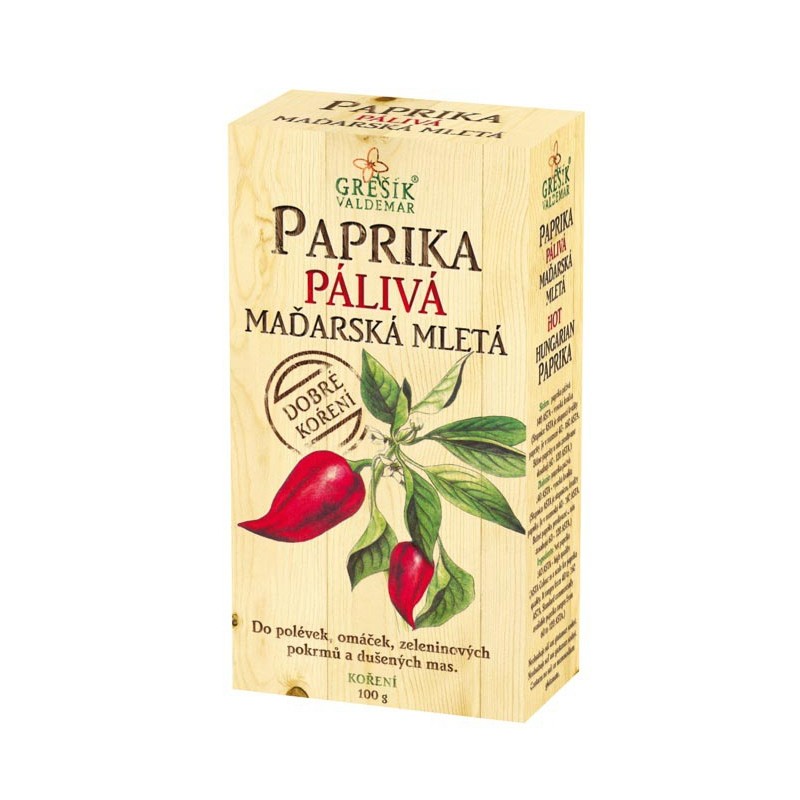 Grešík Paprika pálivá maďarská mletá 100 g