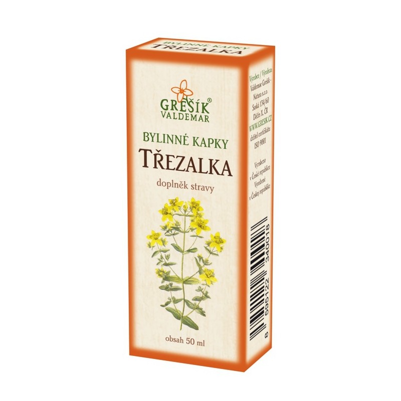 Grešík Třezalka kapky 50 ml